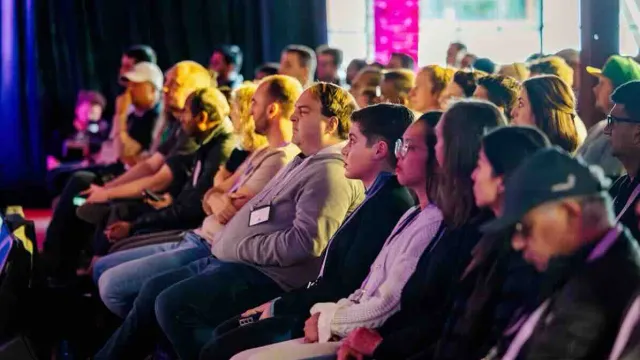 Audience at Plato Elevate San Francisco engineering leaders conference.
