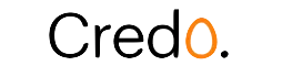 The Credo wordmark with its orange letter O, one of the companies whose people joined the course